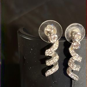 Swarovski diamond earrings